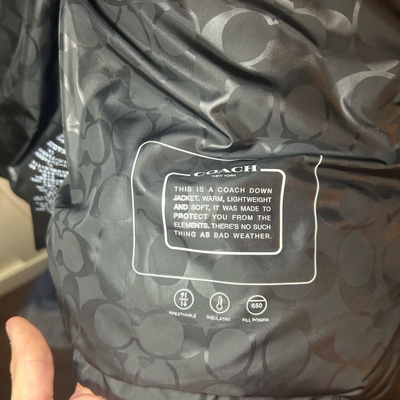 Coach monogram down puffer vest - Picture 9 of 16